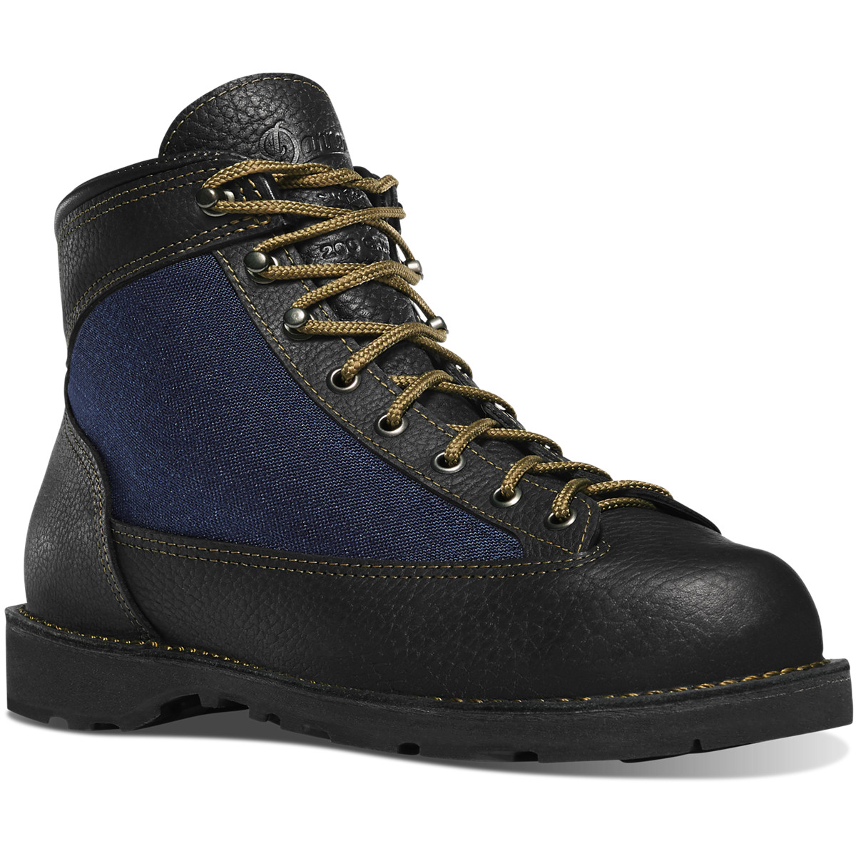 Danner Mens Ridge 200G Hiking Boots Black/Blue - ALJ563287